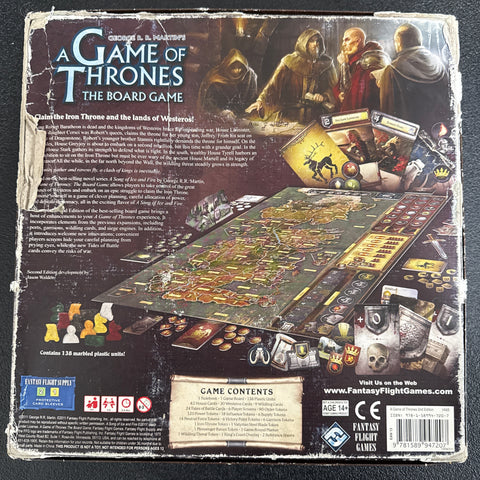 A Game of Thrones: The Board Game 2E (Used, Box Damage)