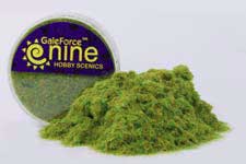 Basing: Hobby Round- Green Static Grass