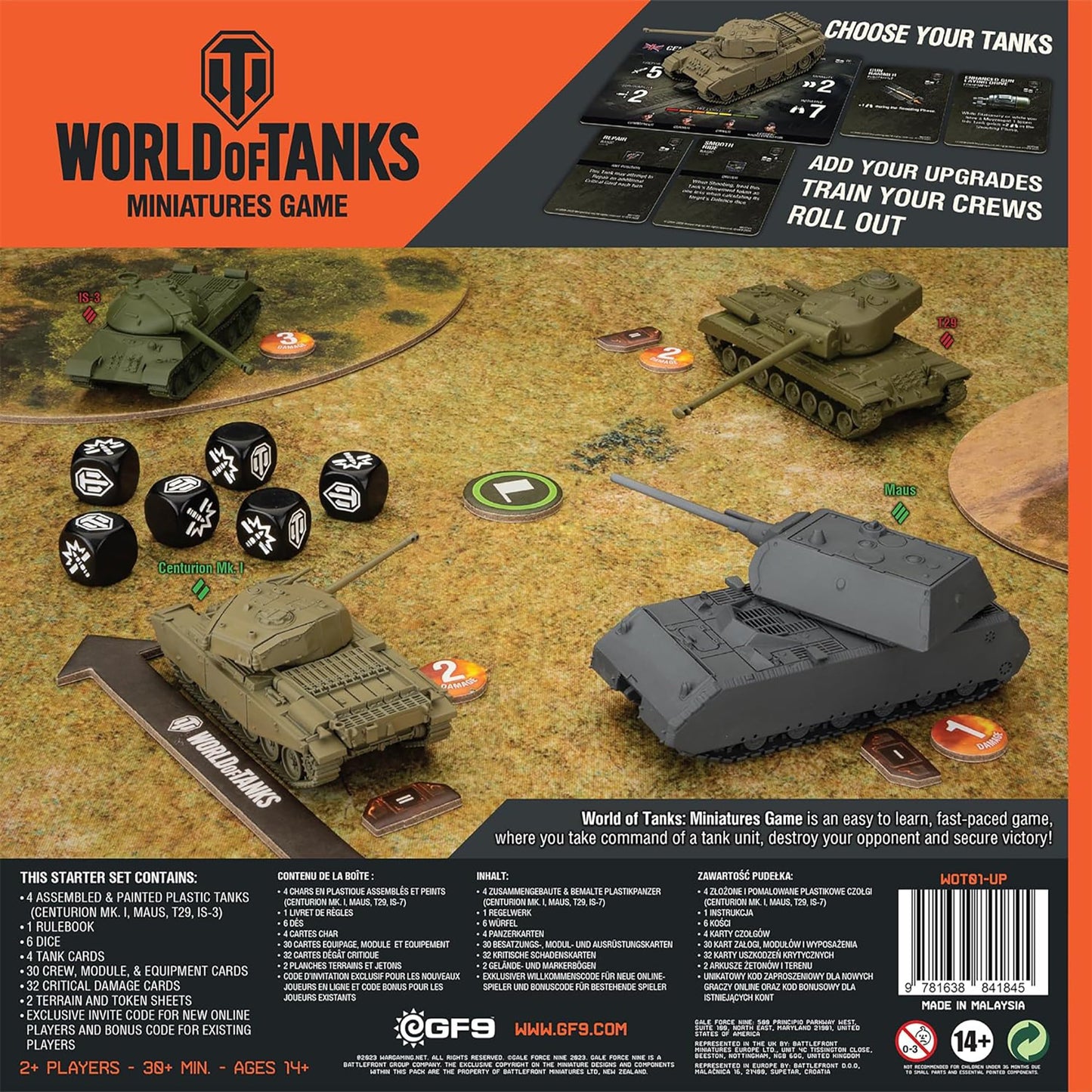 World of Tanks Miniatures Game Starter Set