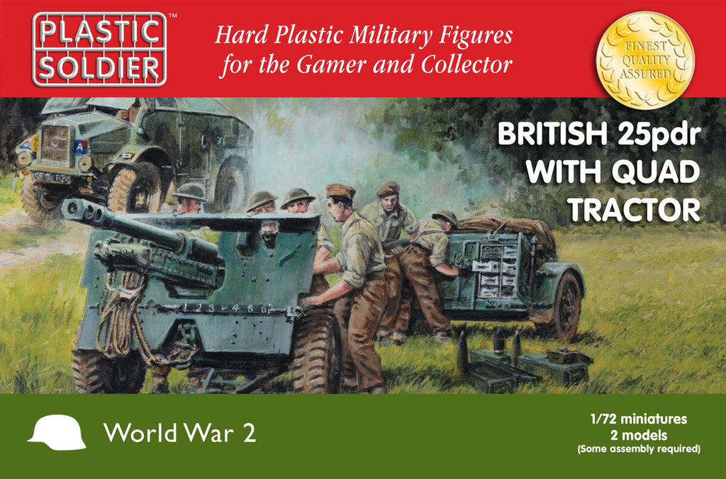 British 25pdr & CMP Quad Tractor - The Tabletop Strategist