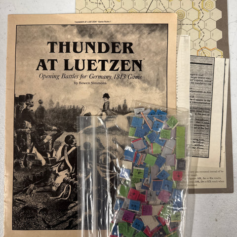 Thunder at Luetzen: Opening Battles for Germany, 1813 (Used, Complete)