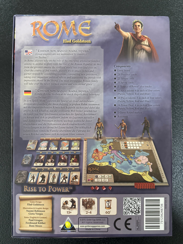 Rome: Rise to Power (Used, VG)