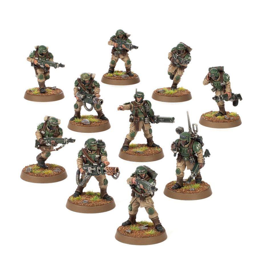 Astra Militarum: Cadian Shock Troop
