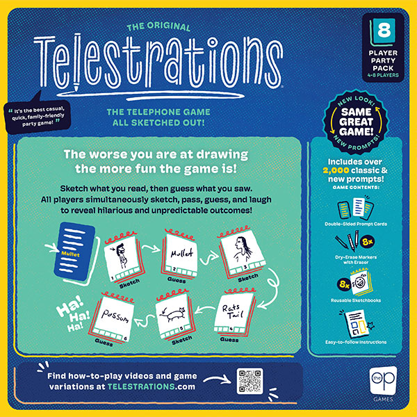Telestrations: The Original (8 Players), 2025 Edition