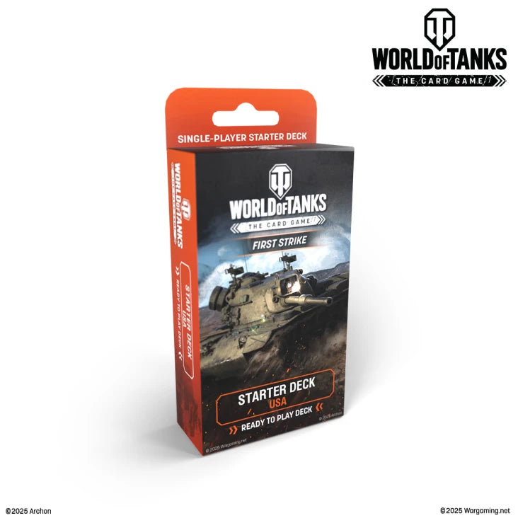 World of Tanks the Card Game: First Strike- Starter Deck- USA