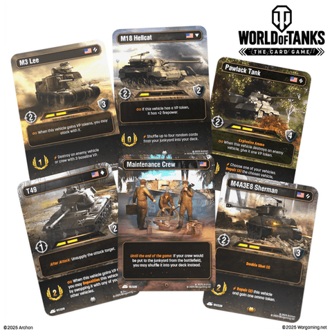World of Tanks the Card Game: First Strike- Starter Deck- USA