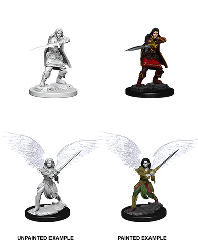 D&D Nolzur's Marvelous Miniatures - Aasimar Fighter (F)