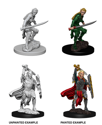 D&D Nolzur's Marvelous Miniatures - Elf Fighter (F)