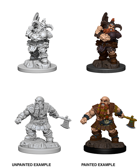 D&D Nolzur's Marvelous Miniatures - Dwarf Barbarian