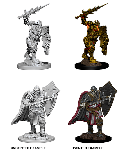 D&D Nolzur's Marvelous Miniatures - Death Knight & Helmed Horror