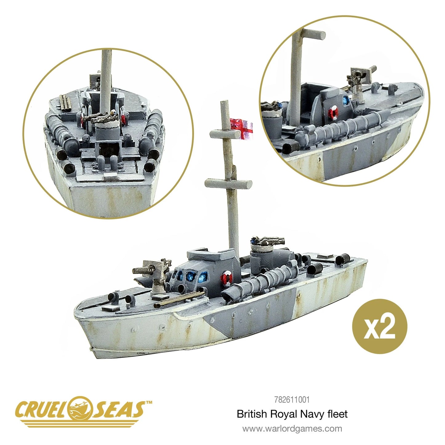 Cruel Seas - British Royal Navy Fleet