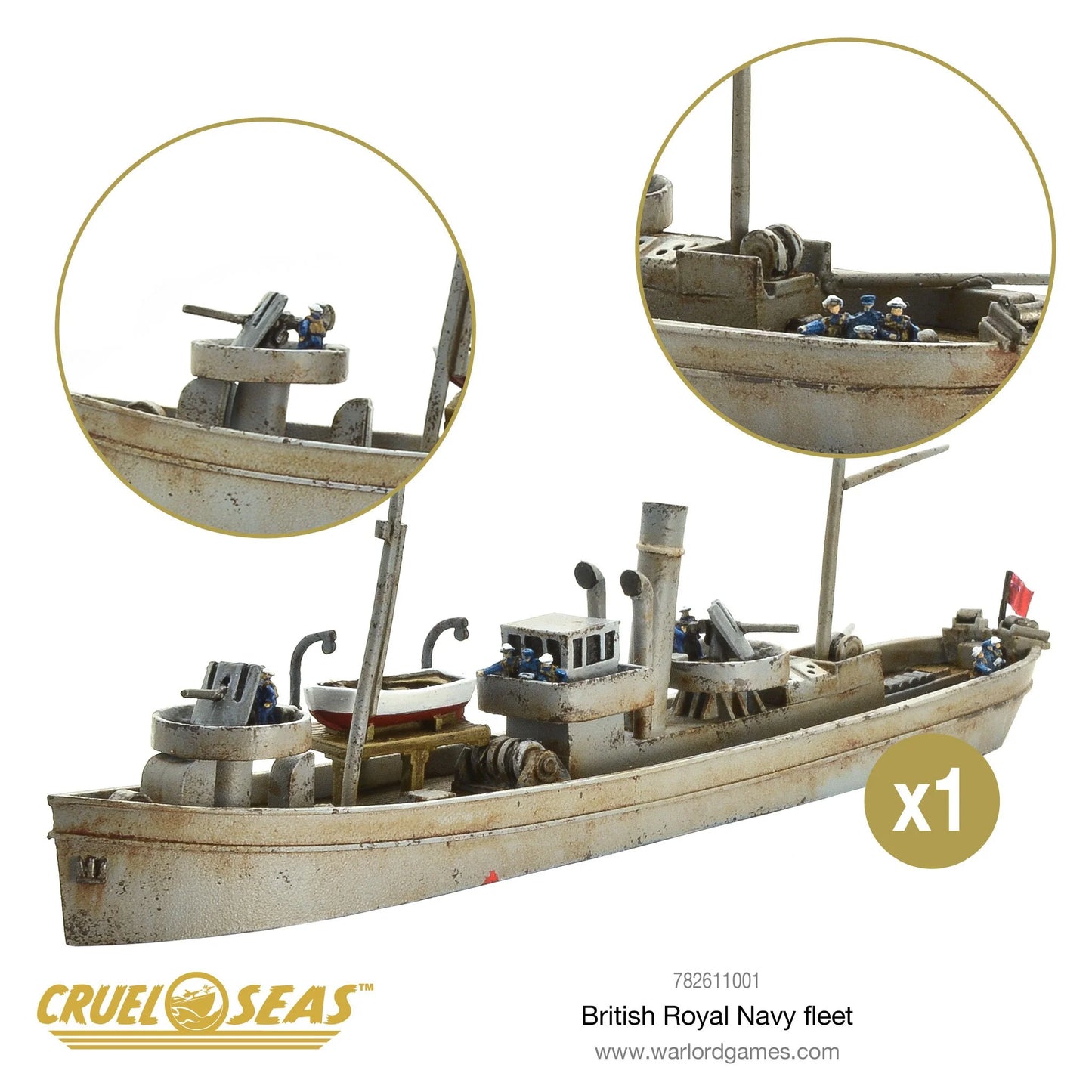 Cruel Seas - British Royal Navy Fleet