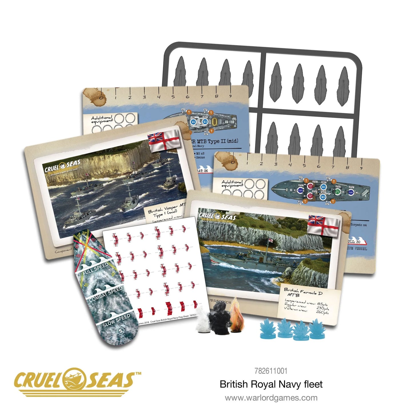 Cruel Seas - British Royal Navy Fleet