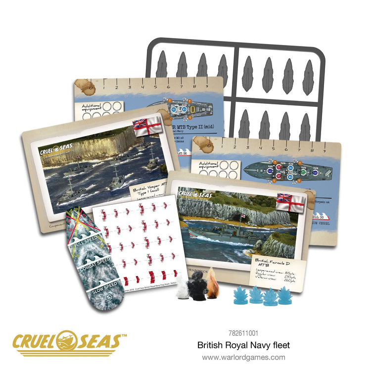 Cruel Seas - British Royal Navy Fleet