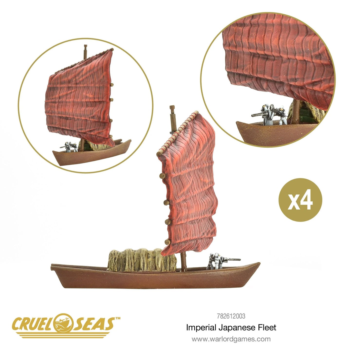 Cruel Seas - Imperial Japanese Navy Fleet