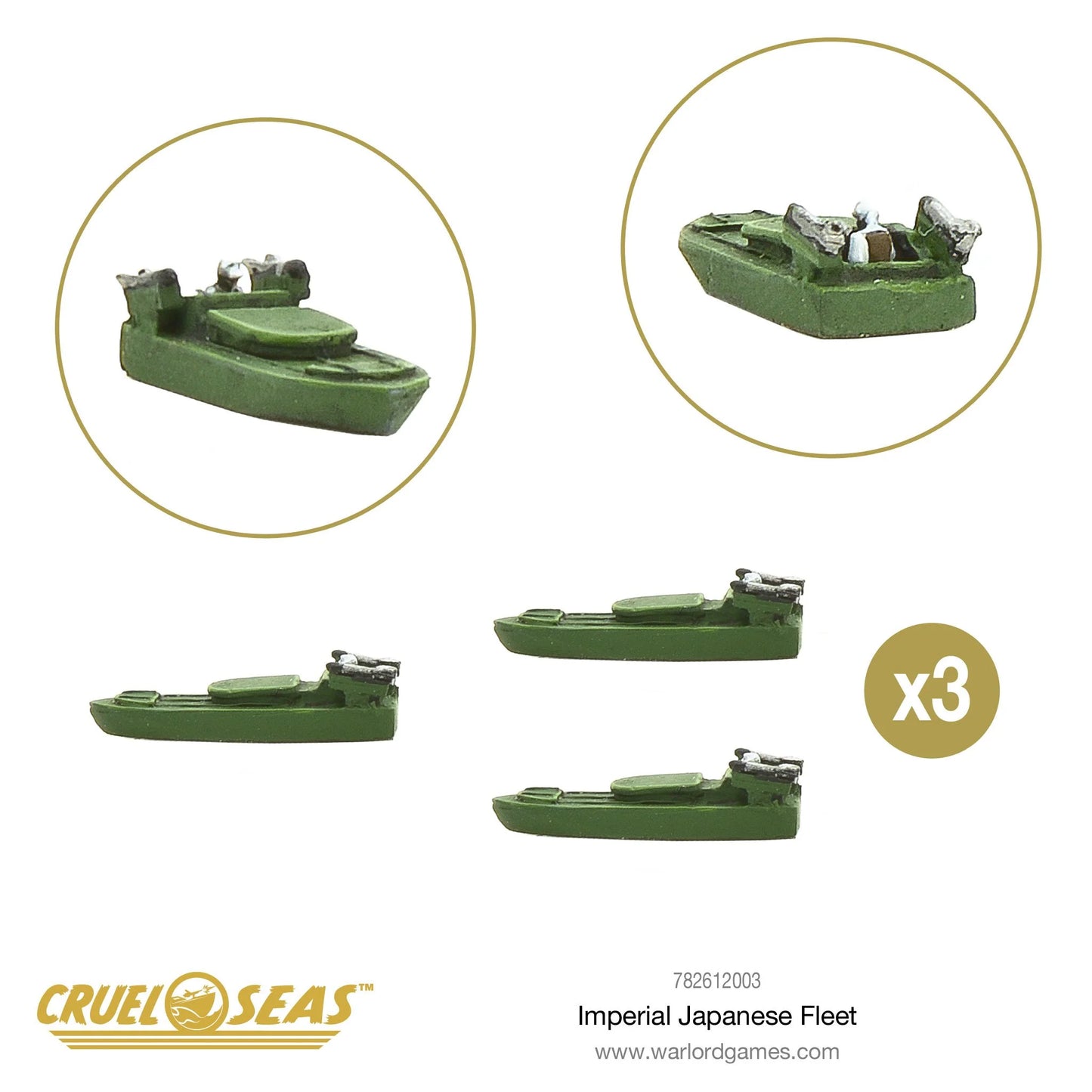 Cruel Seas - Imperial Japanese Navy Fleet