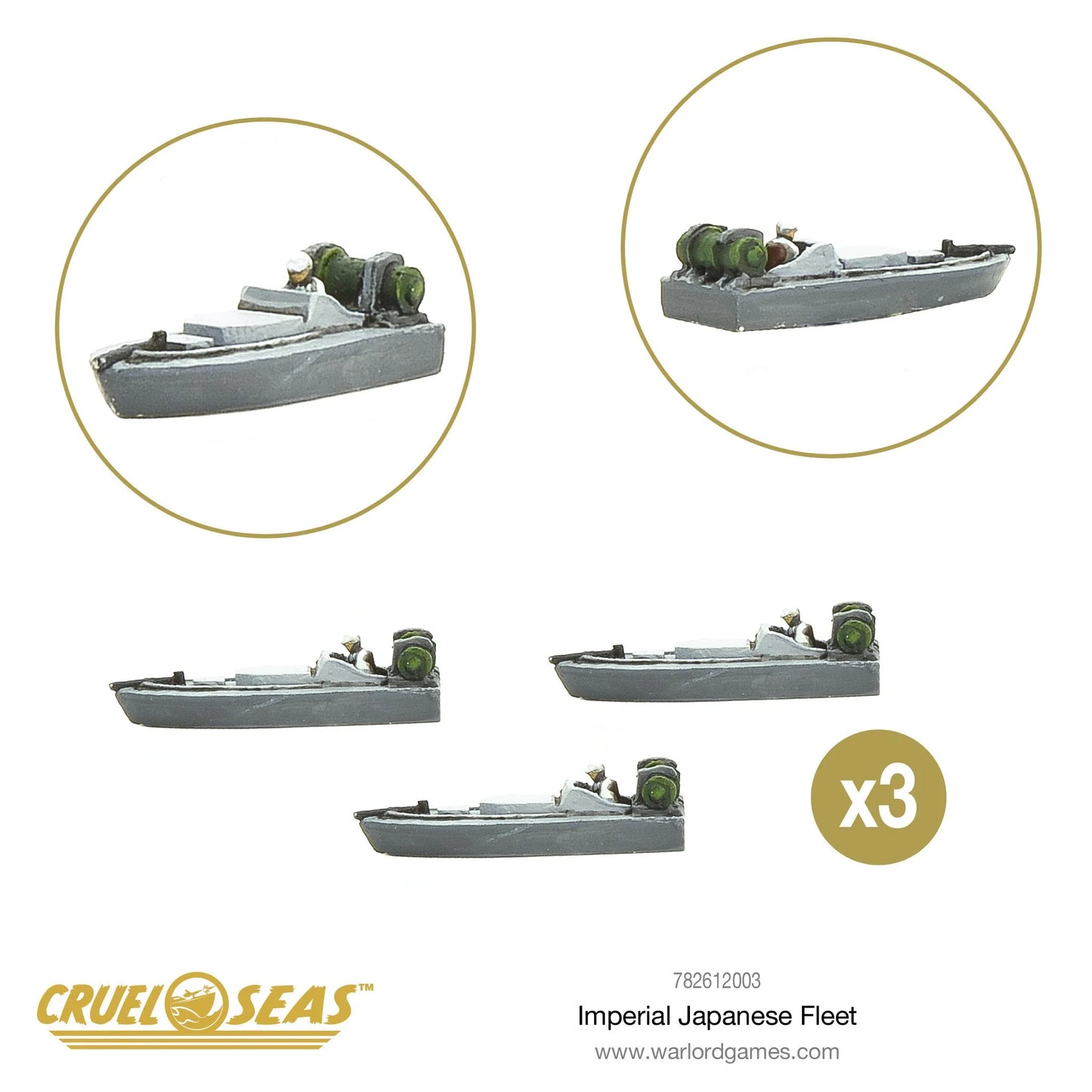 Cruel Seas - Imperial Japanese Navy Fleet