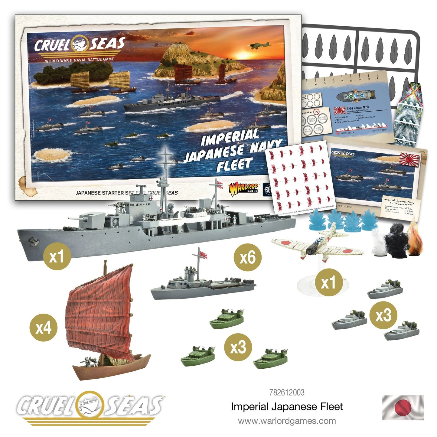 Cruel Seas - Imperial Japanese Navy Fleet