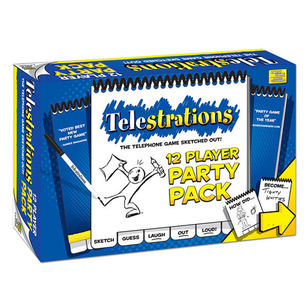 Telestrations: Party Pack (12 Players), 2025 Edition