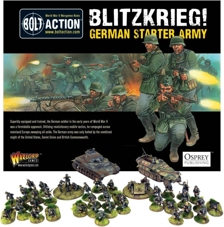 Bolt Action: Blitzkrieg German Starter Army - The Tabletop Strategist