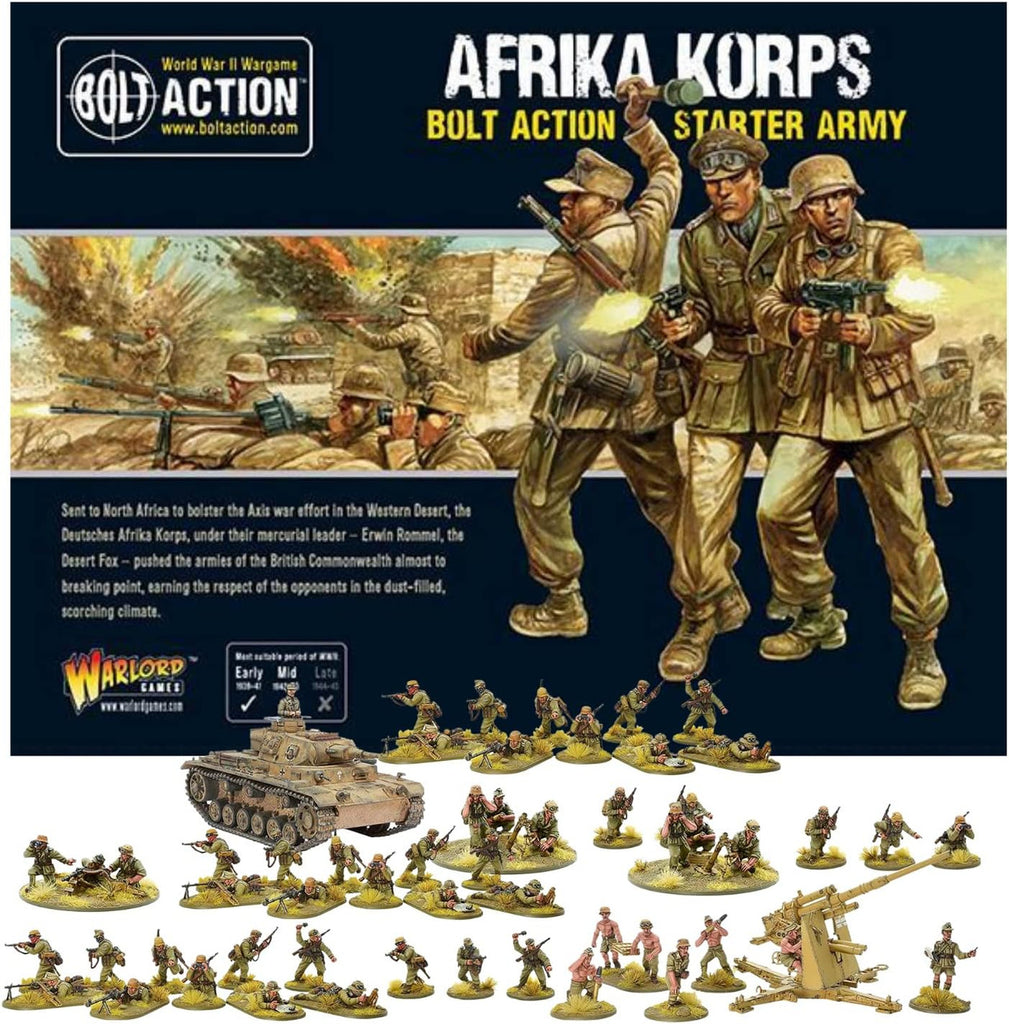 Bolt Action: Afrika Korps Starter Army - The Tabletop Strategist