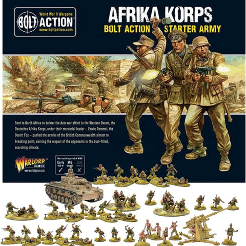 Bolt Action: Afrika Korps Starter Army - The Tabletop Strategist