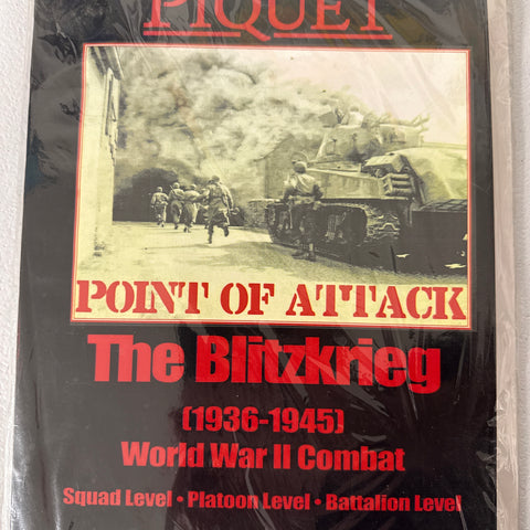 Piquet Point of Attack - The Blitzkrieg, World War II Combat (2nd Edition, New in Shrink)