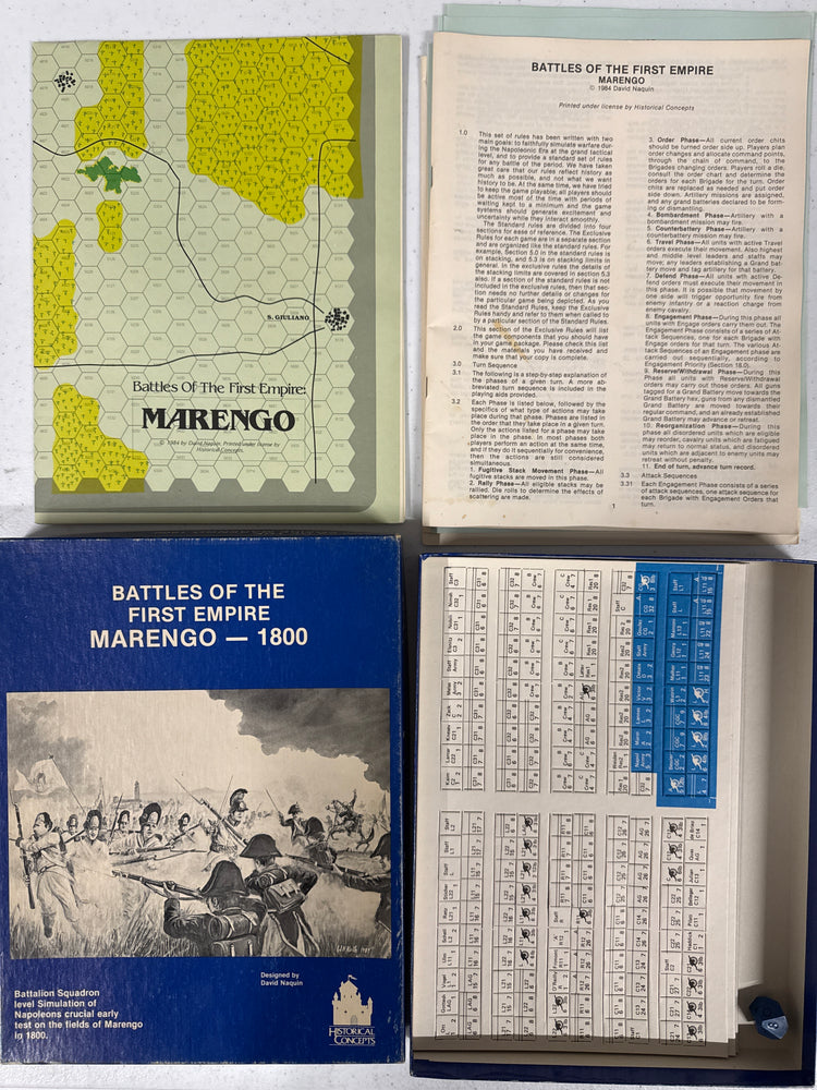 Battles of the First Empire: Marengo 1800 (Used, Unpunched)