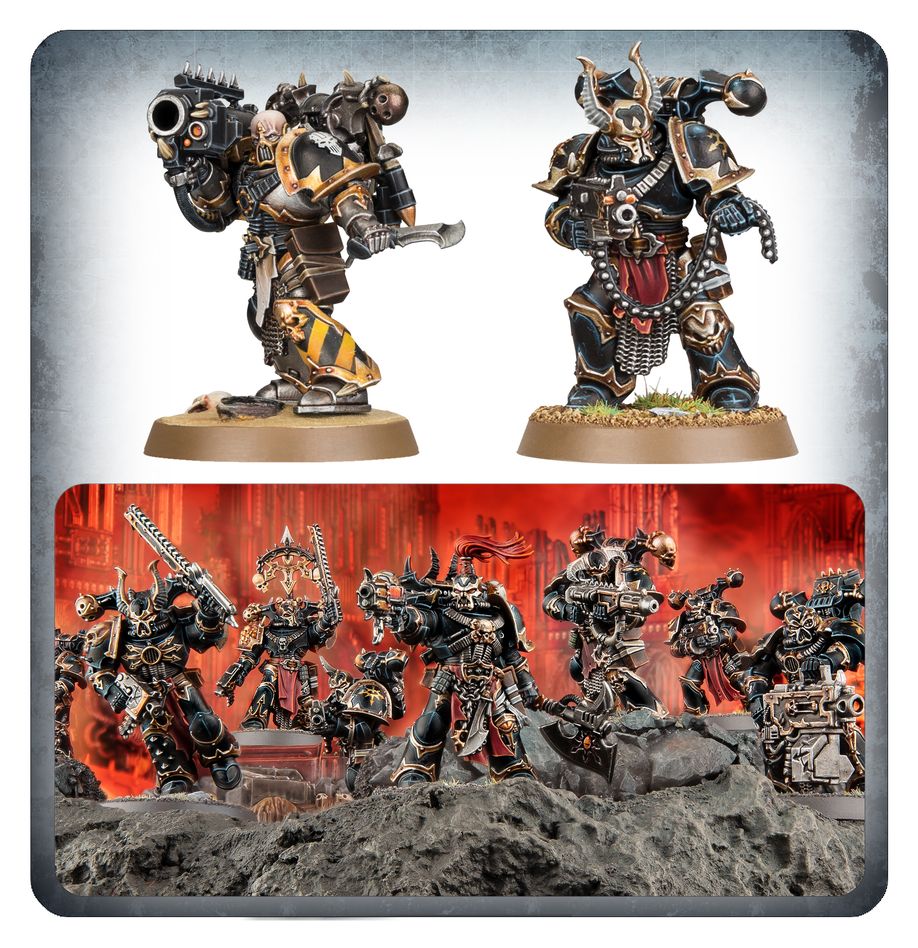 Chaos Space Marines Legionaries