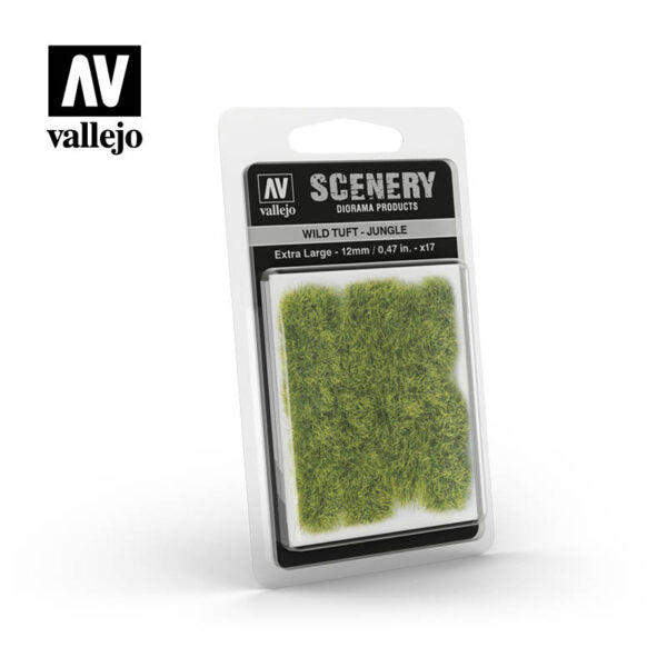Vallejo Scenery: Wild Tuft- Jungle, Extra large (12 mm. / 0,47 in.)
