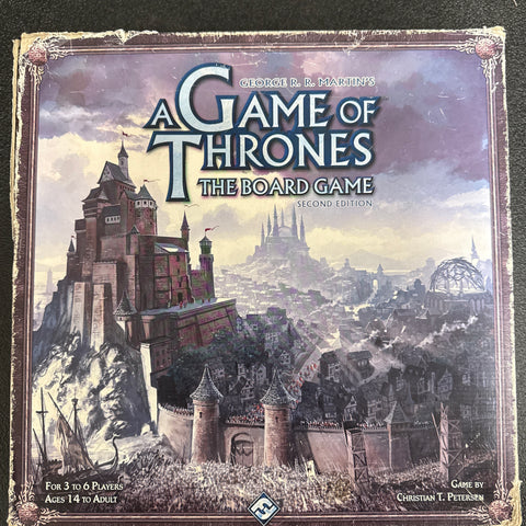 A Game of Thrones: The Board Game 2E (Used, Box Damage)