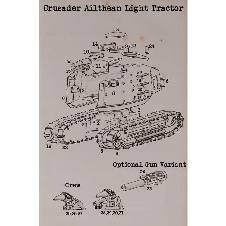 Crusader Ailthean Tractor