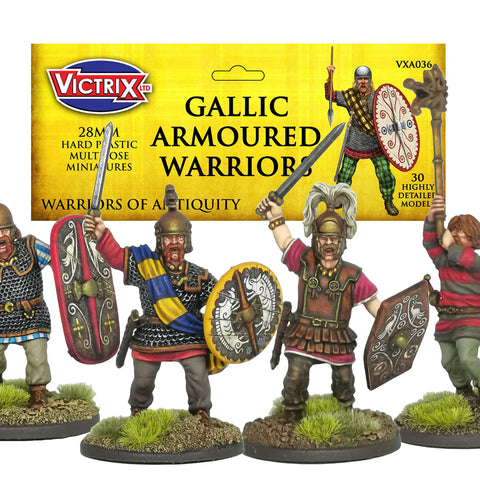 Gallic Armoured Warriors - The Tabletop Strategist