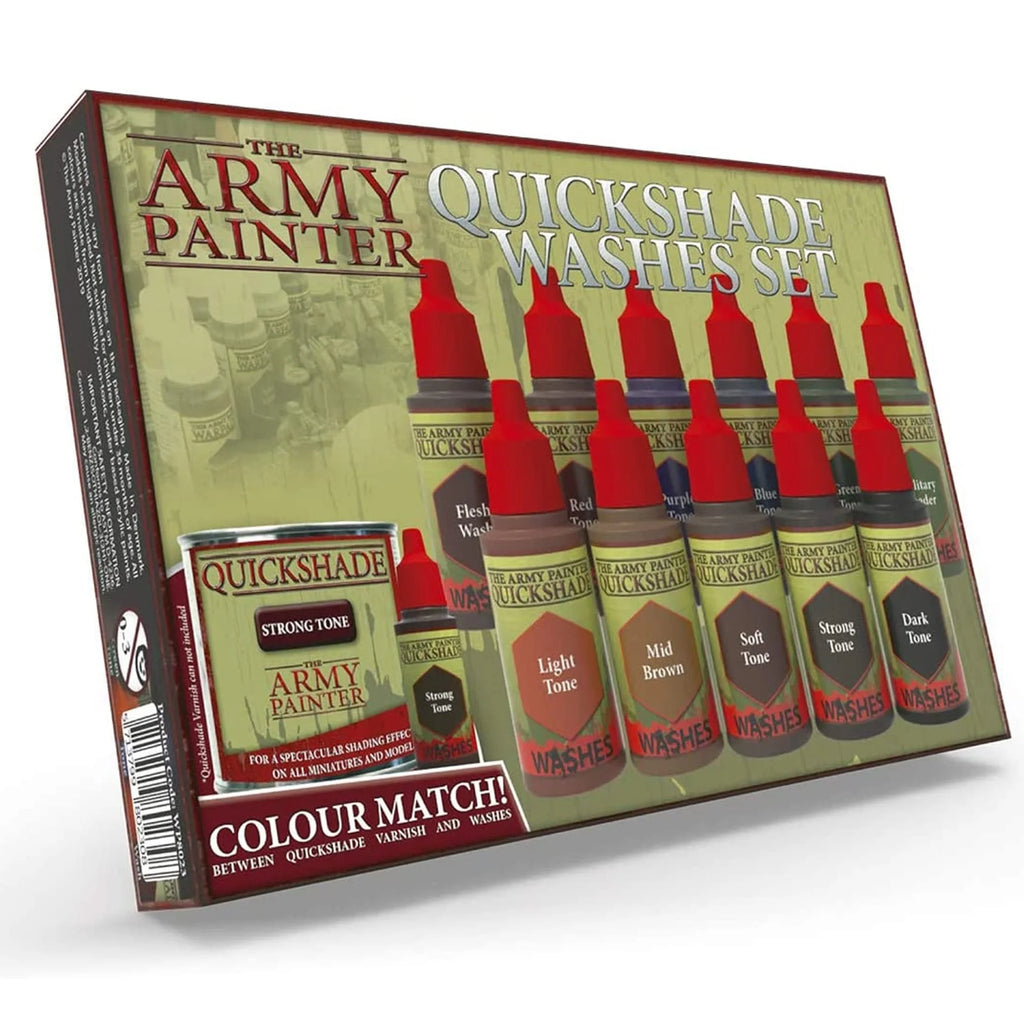 The Army Painter Quickshade Washes Set - The Tabletop Strategist