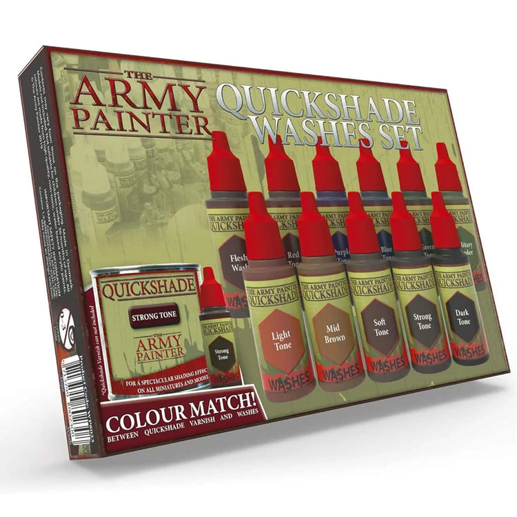The Army Painter Quickshade Washes Set - The Tabletop Strategist