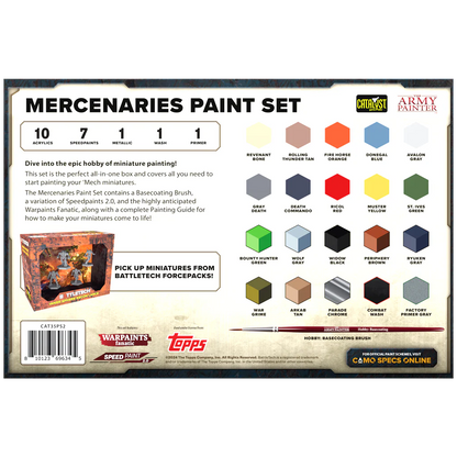 BattleTech: Mercenaries Paint Set