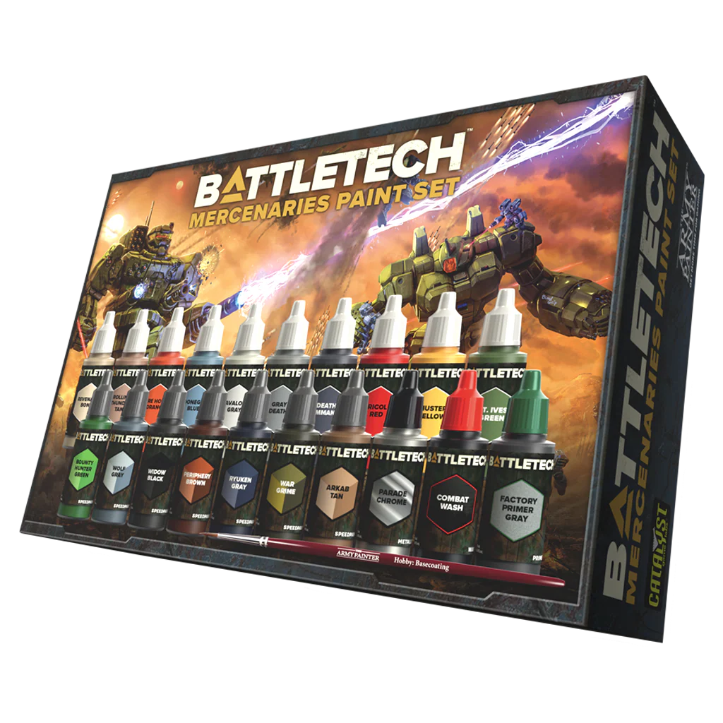 BattleTech: Mercenaries Paint Set