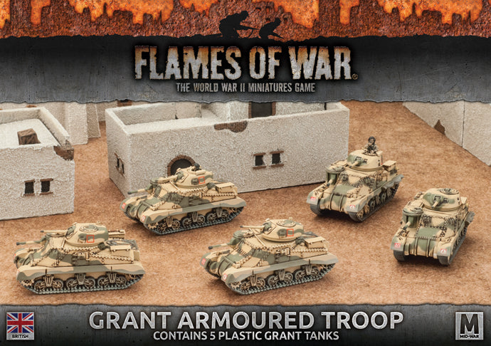 Grant Armored Troop - The Tabletop Strategist