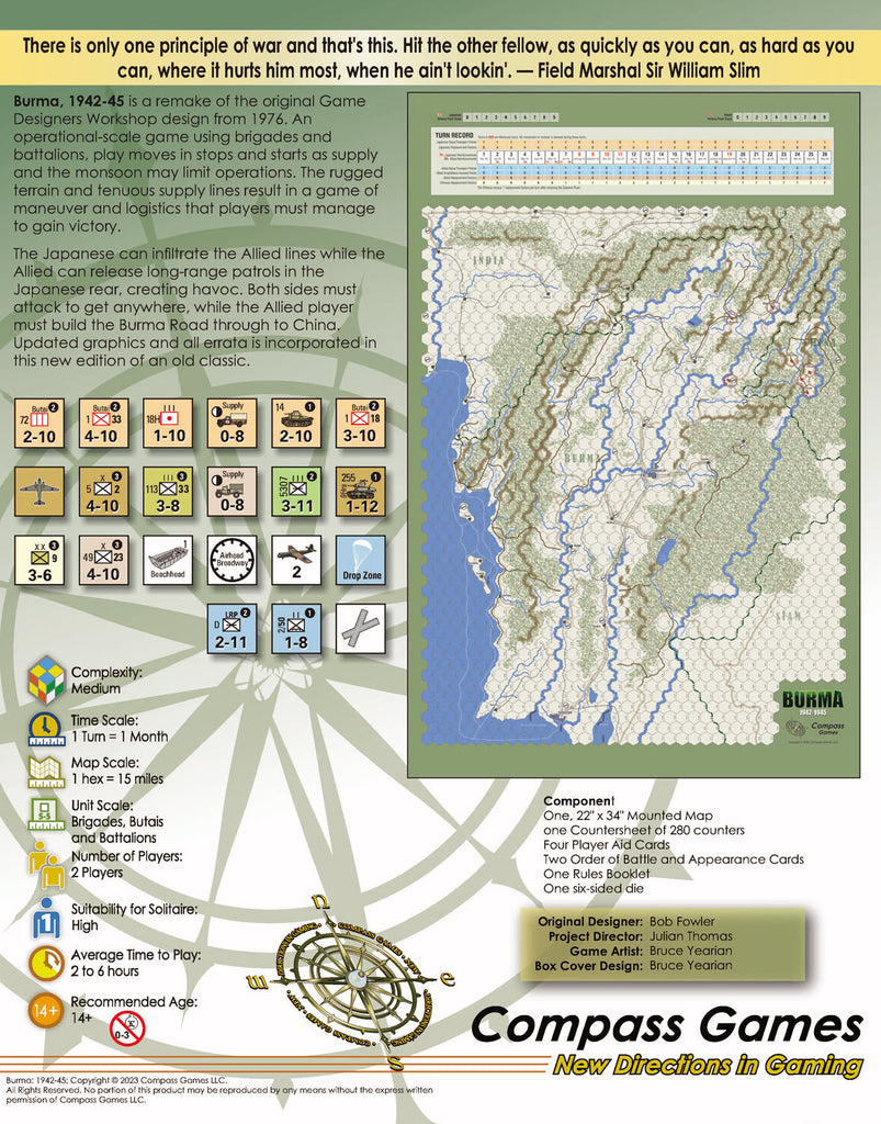 Burma, 1942-45 - The Tabletop Strategist