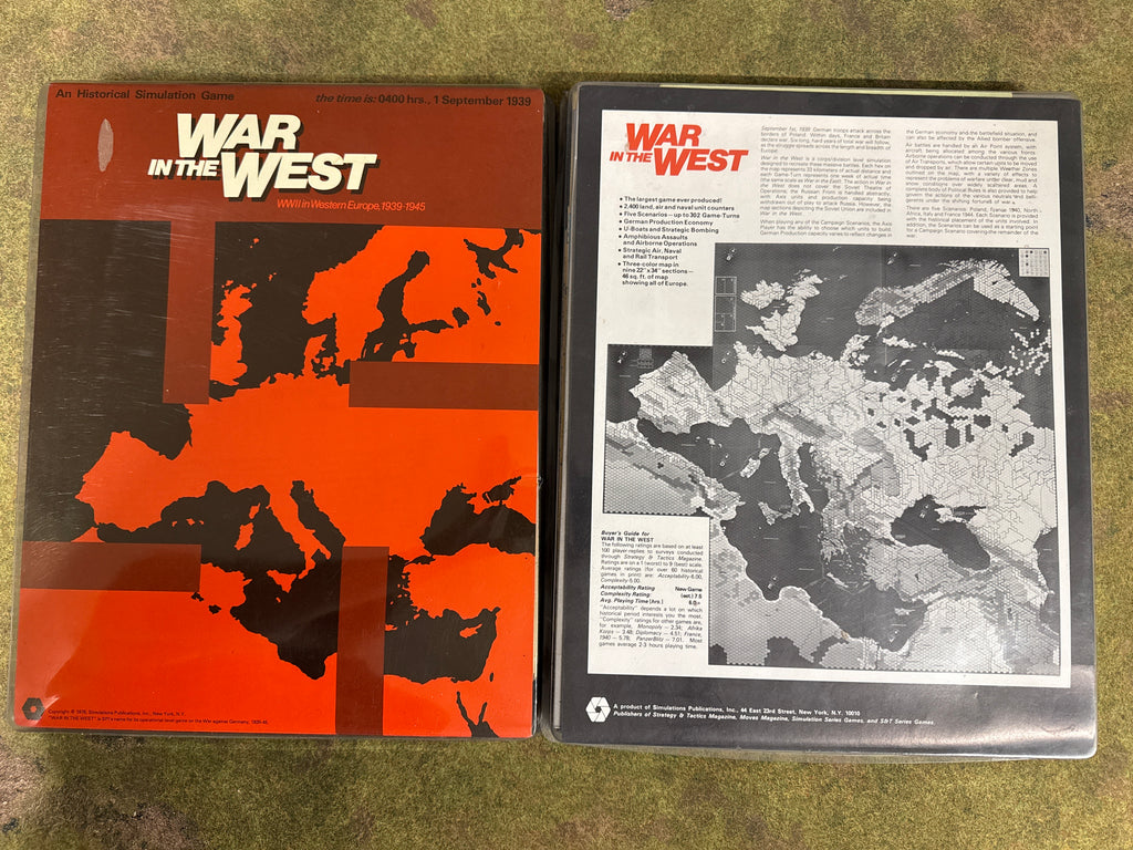War in the West: WWII in Western Europe, 1939-1945 (1976)(Used, Good)