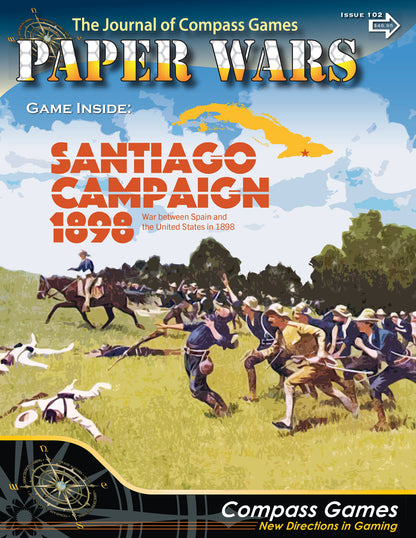 Paper Wars Issue 102: Magazine & Game (Santiago Campaign, 1898)