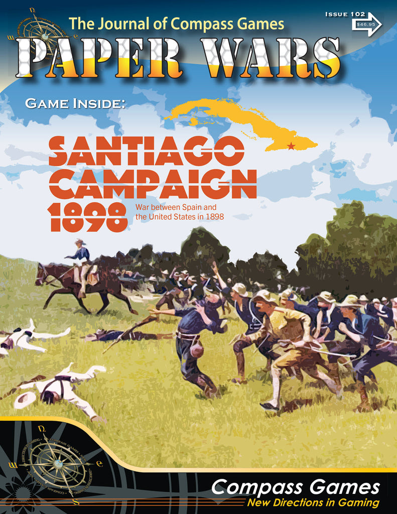 Paper Wars Issue 102: Magazine & Game (Santiago Campaign, 1898)