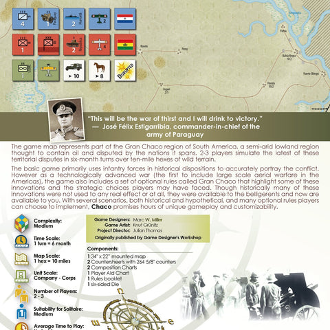 Chaco: Bolivia vs. Paraguay, 1932-35 - The Tabletop Strategist