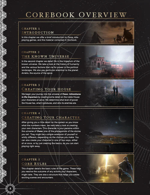 Dune - Adventures in the Imperium – Core Rulebook Standard Edition