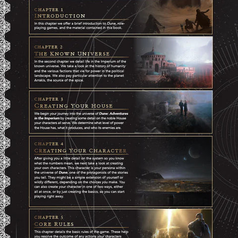Dune - Adventures in the Imperium – Core Rulebook Standard Edition