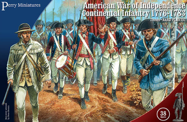 American War of Independence Continental Infantry 1776-1783 - The Tabletop Strategist