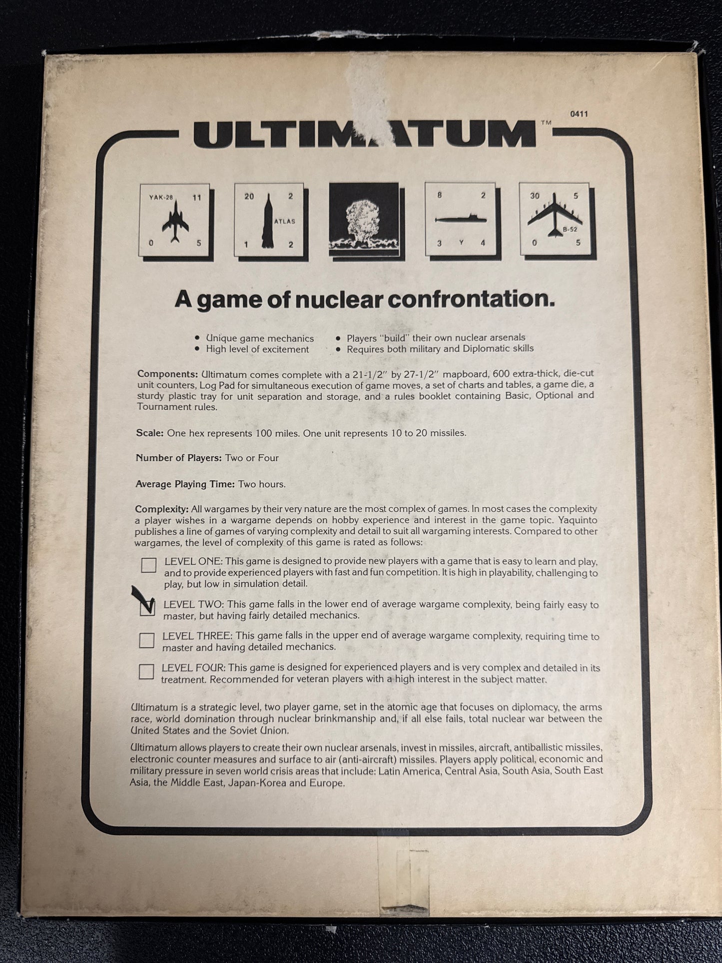 Ultimatum: A Game of Nuclear Confrontation (1979)