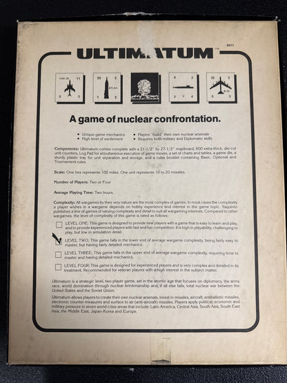 Ultimatum: A Game of Nuclear Confrontation (1979)