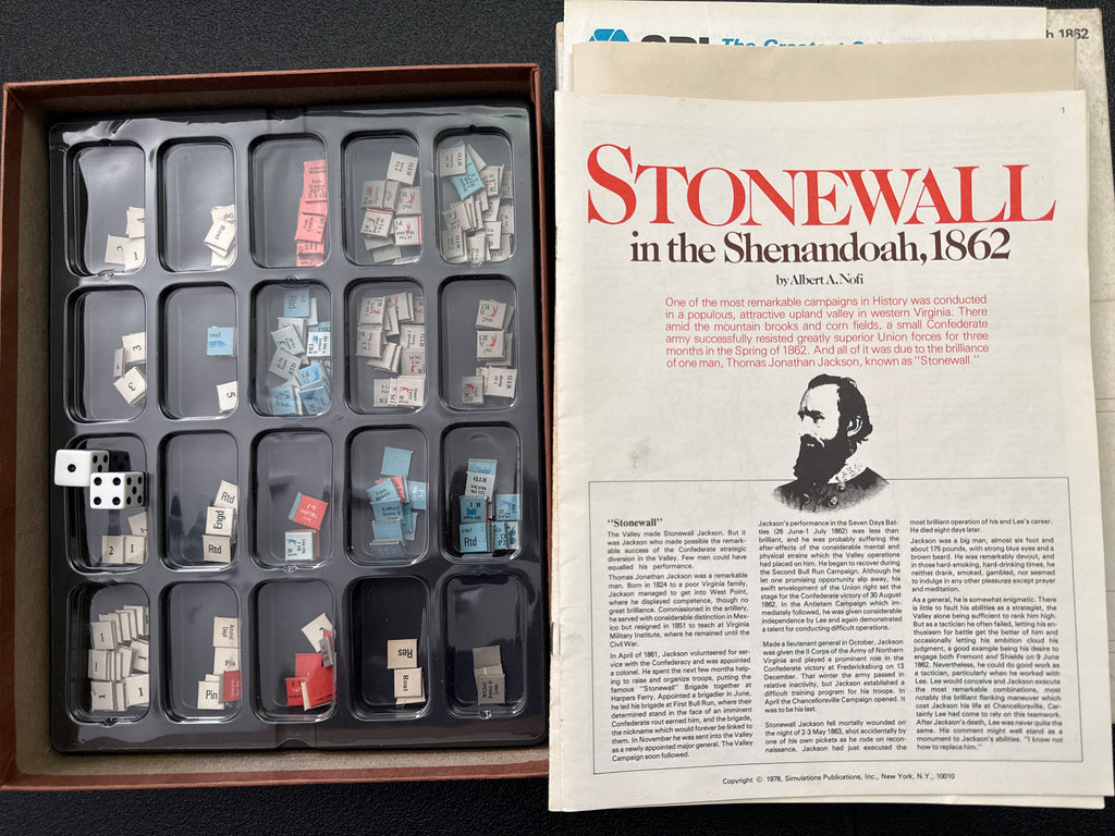 Stonewall: The Battle of Kernstown (1978, Good Condition, Appears Complete)