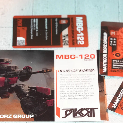 BLKOUT Mancor Borz Gruppo Forza – Miniature Da Gioco Nuove, Personaggi Per Giochi Da Tavolo - Foto 5